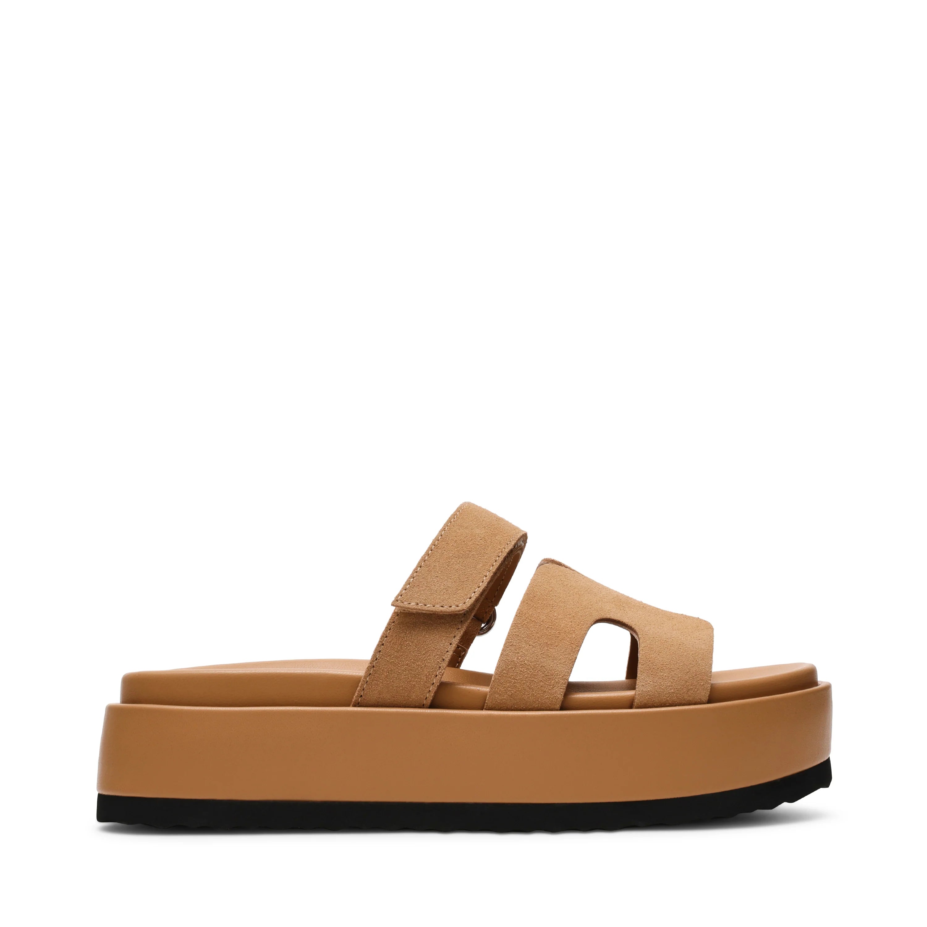 Bigmissile Sandaal KHAKI SUEDE