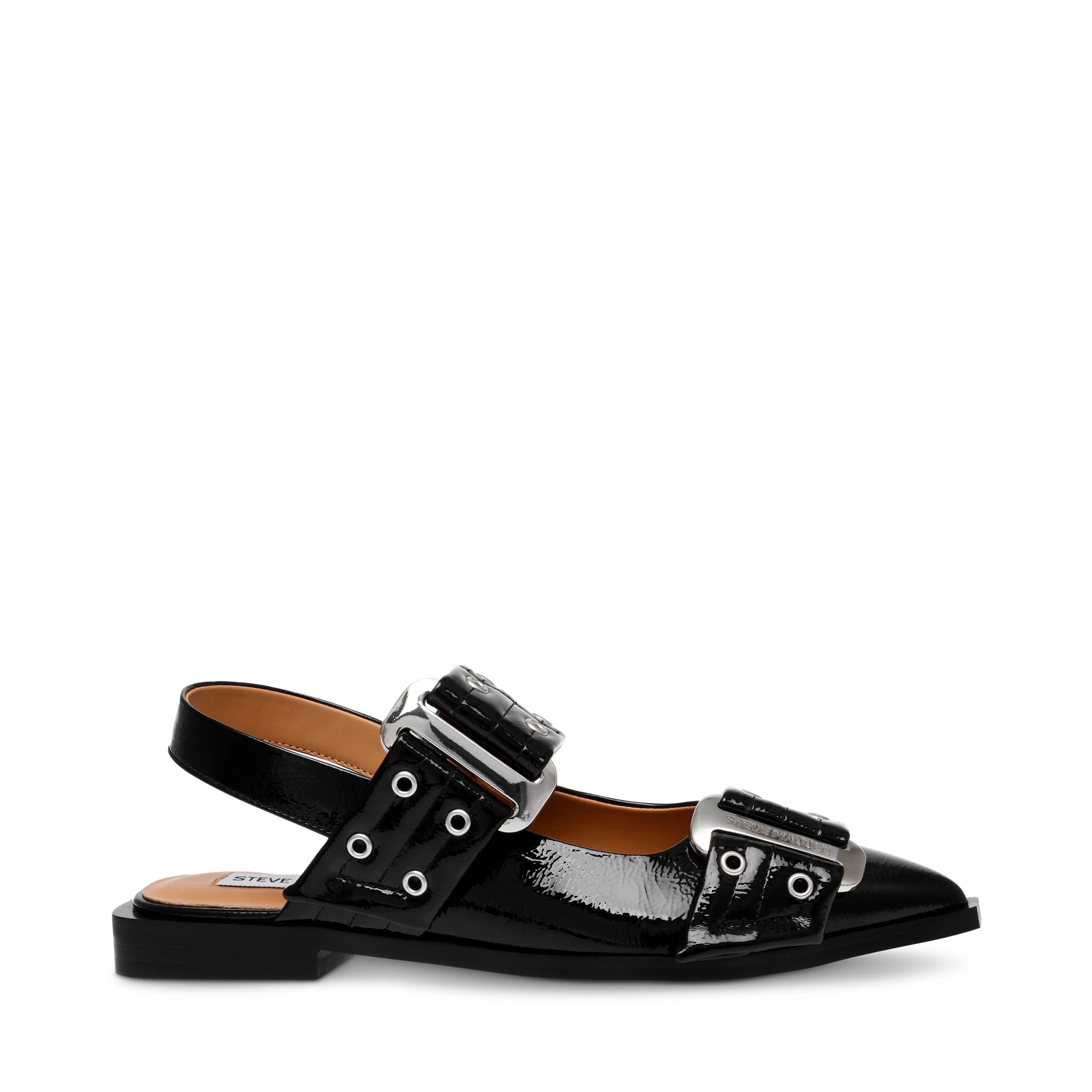 Grand Ave Flacher Schuh SCHWARZ LACK