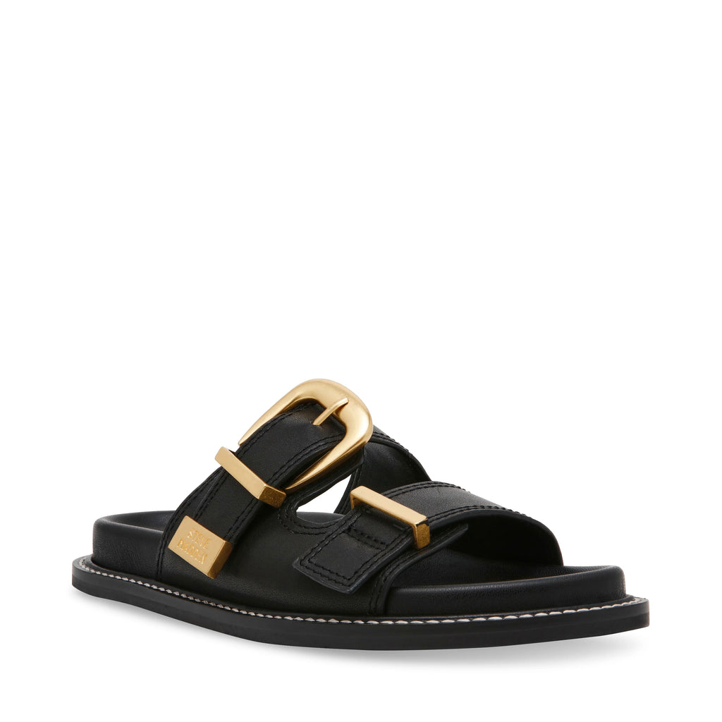 Arch Slide Schwarz Action Leder