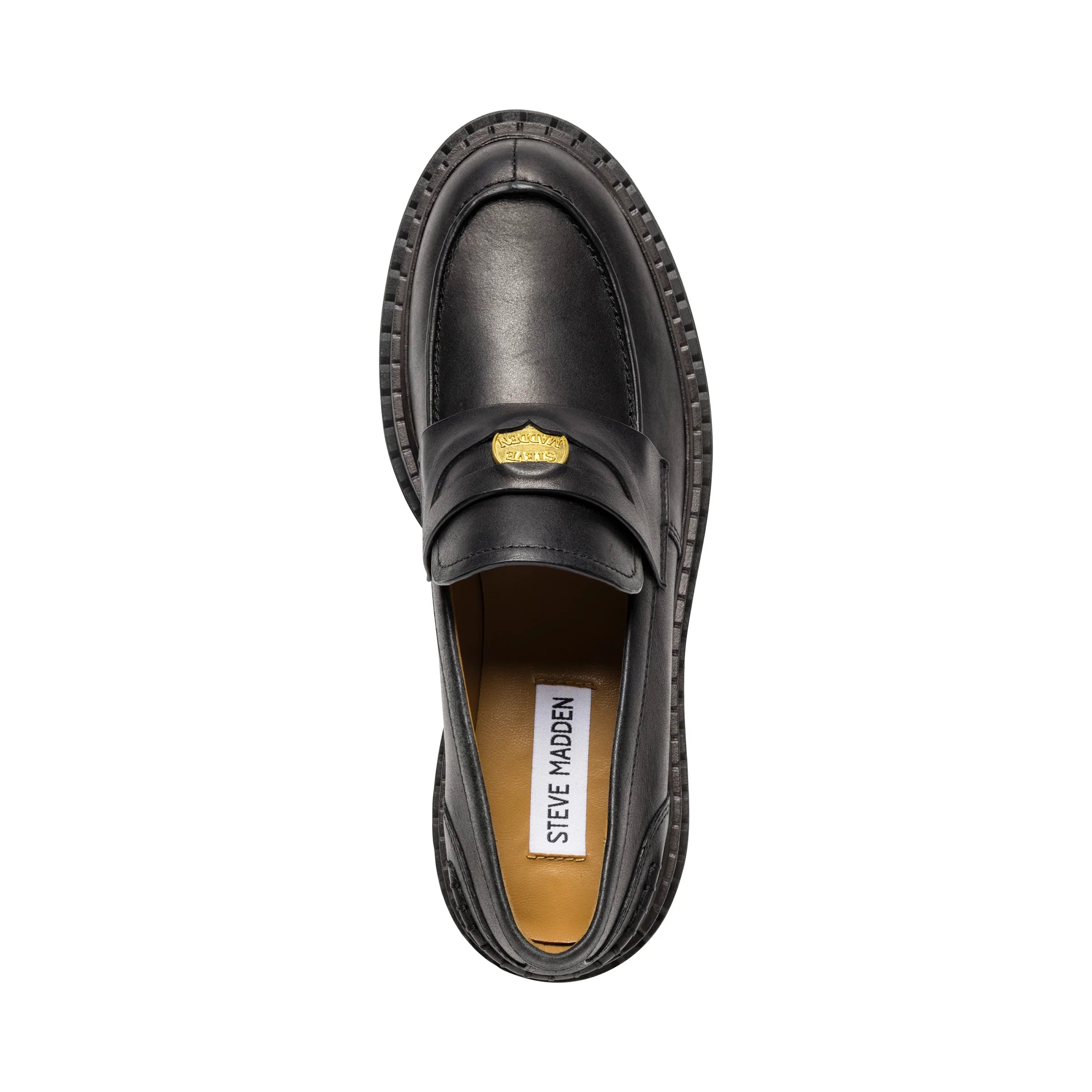 Pursuit platte schoen zwart leer