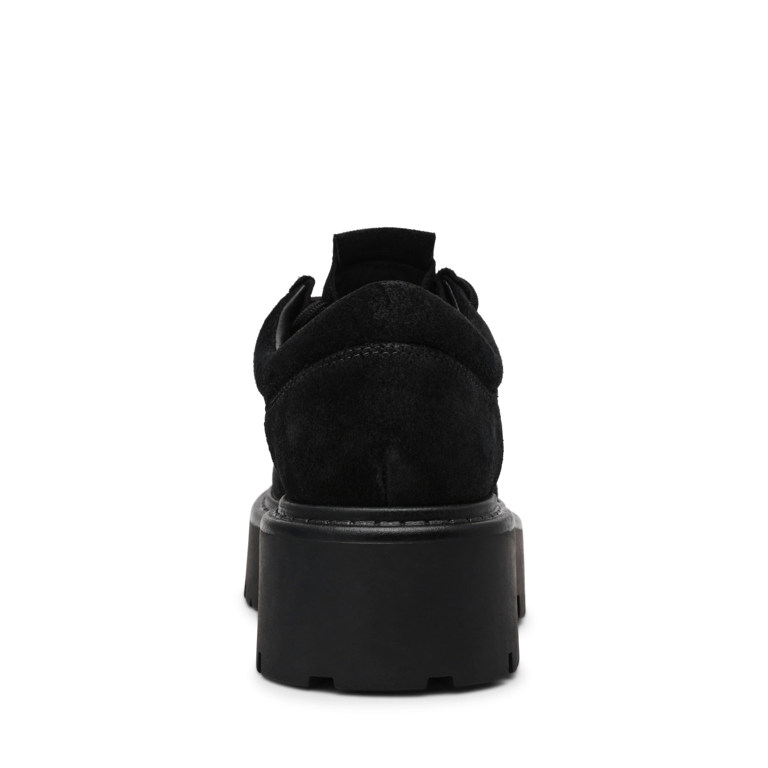 Offsetter Flat Shoe BLACK SUED