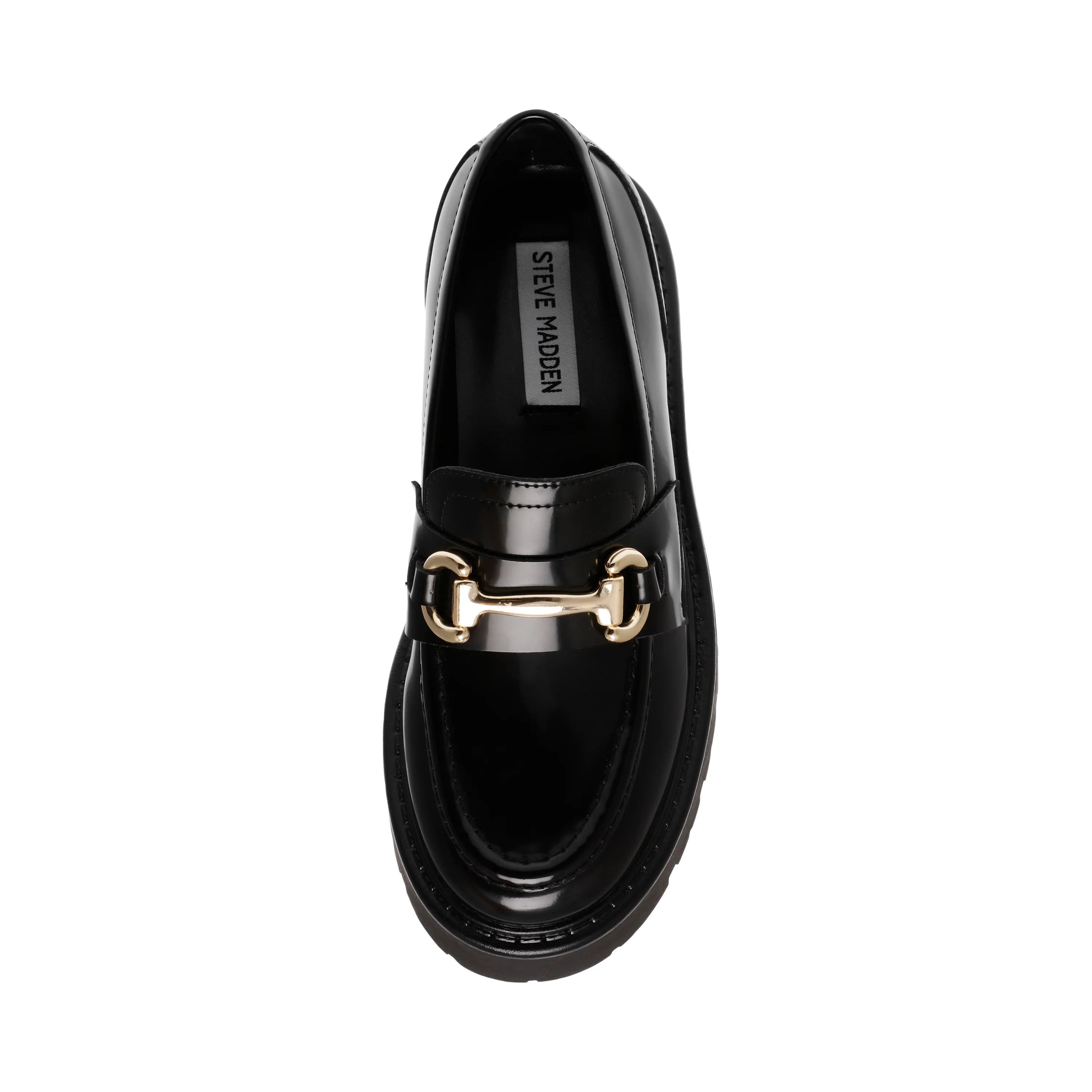 Occupy Flat Shoe Zwart Actie Leder