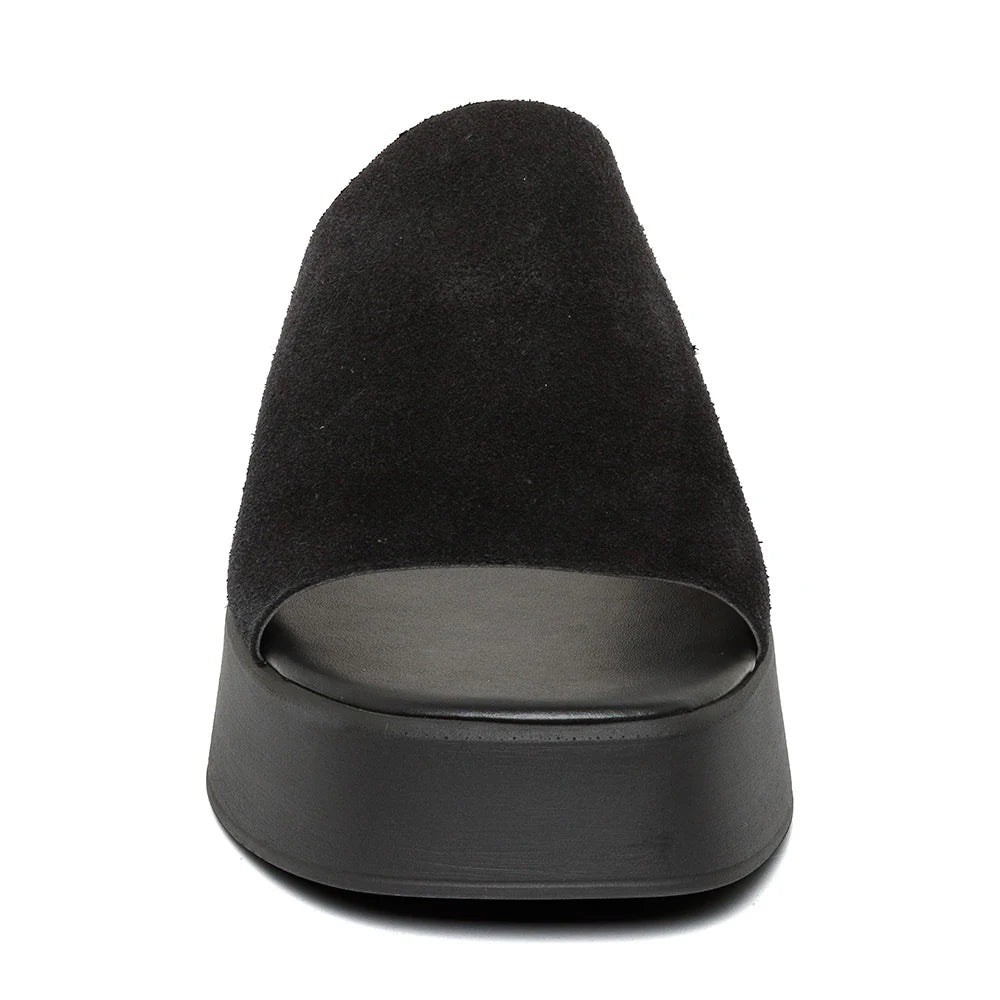 Slinky30 Sandal BLACK SUEDE