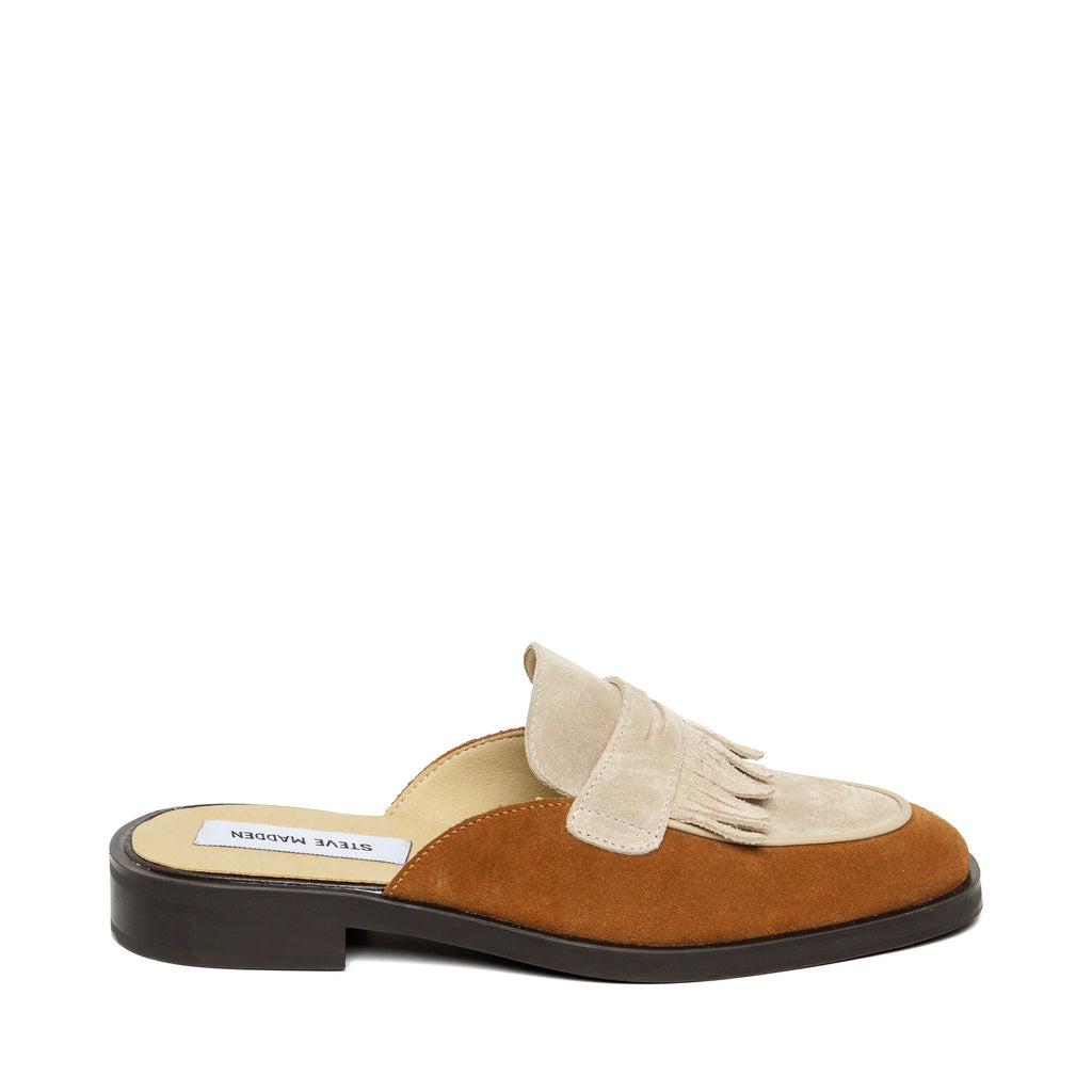Nanette Flacher Schuh TAN MULTI