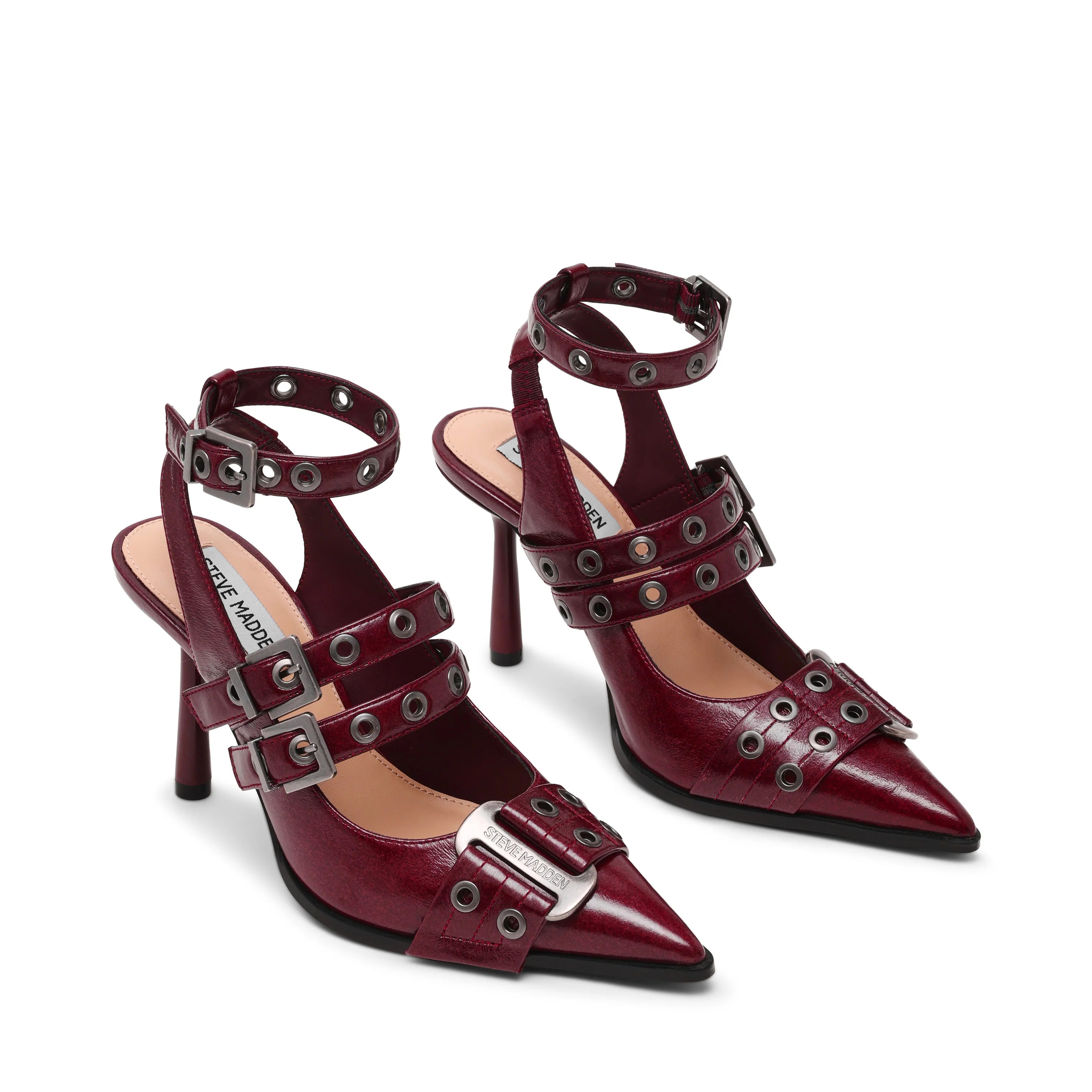 Surpass Flacher Schuh DK CHERRY CRINKLE