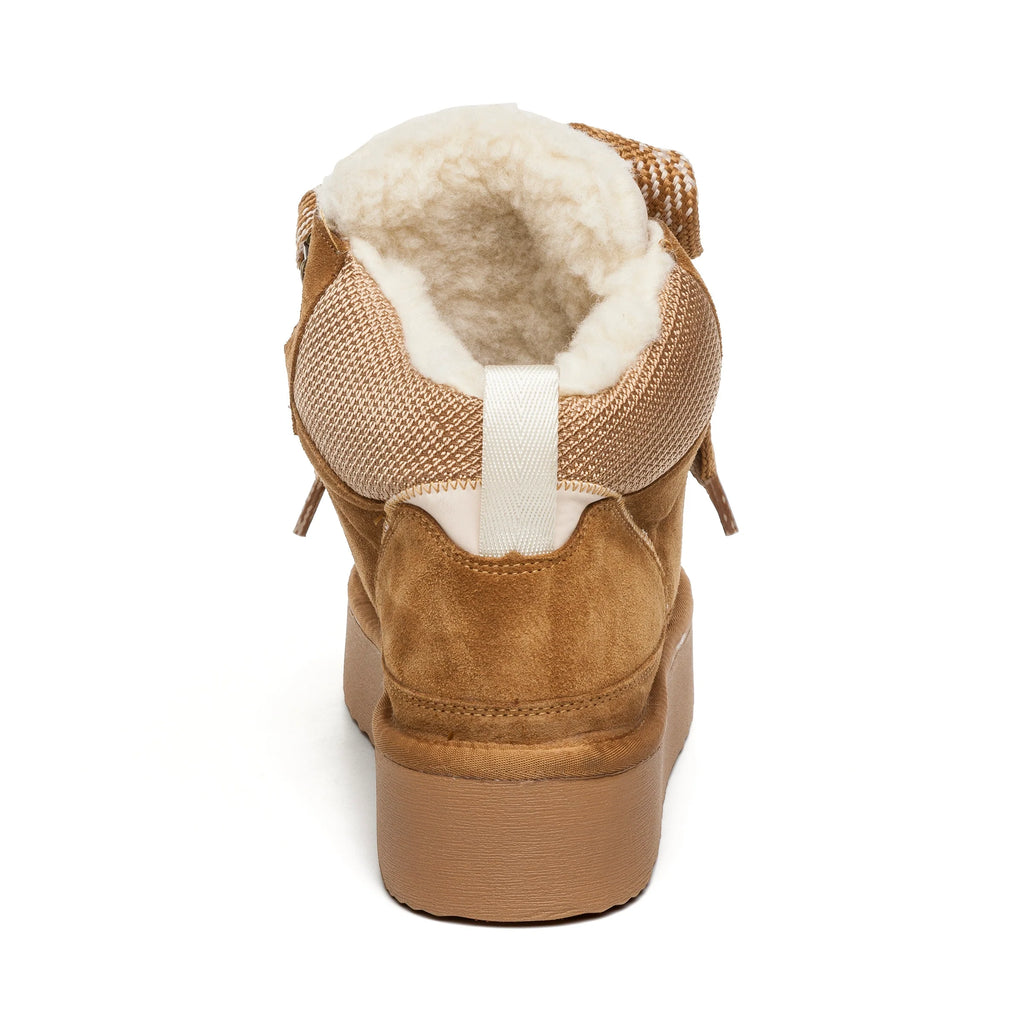 Paci Sneaker Kastanienbraunes Wildleder