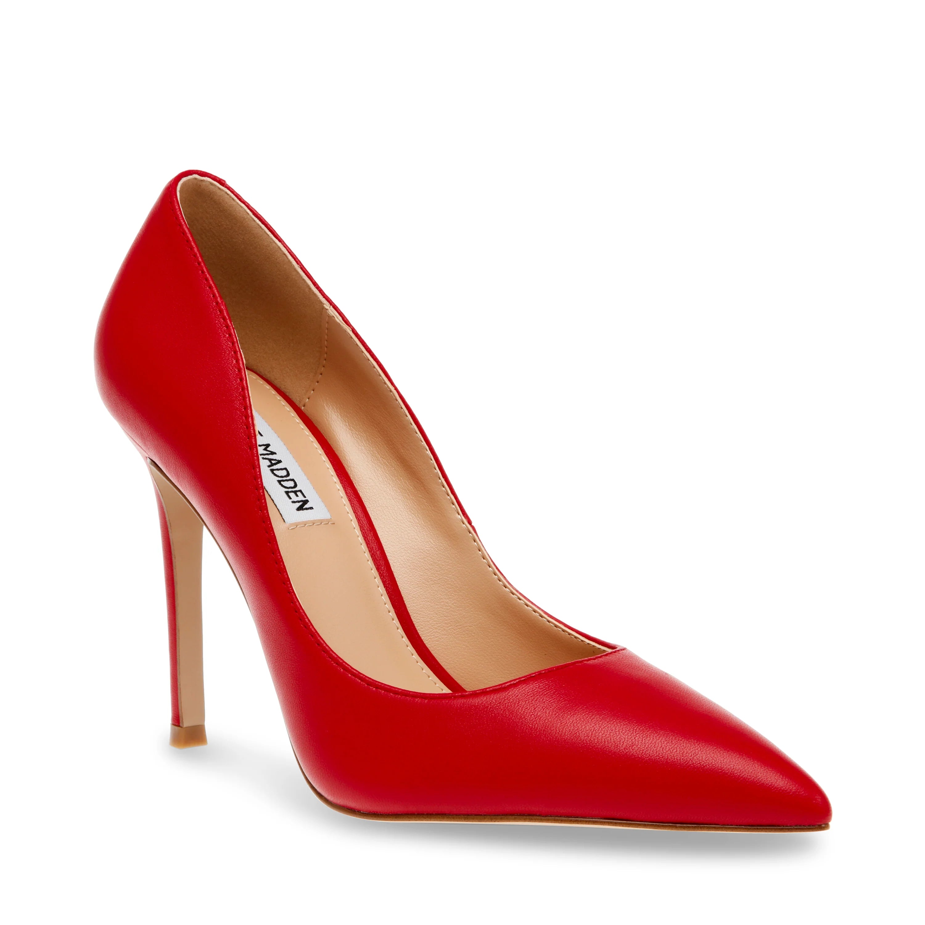 Evelyn-E Pump ROOD LEER