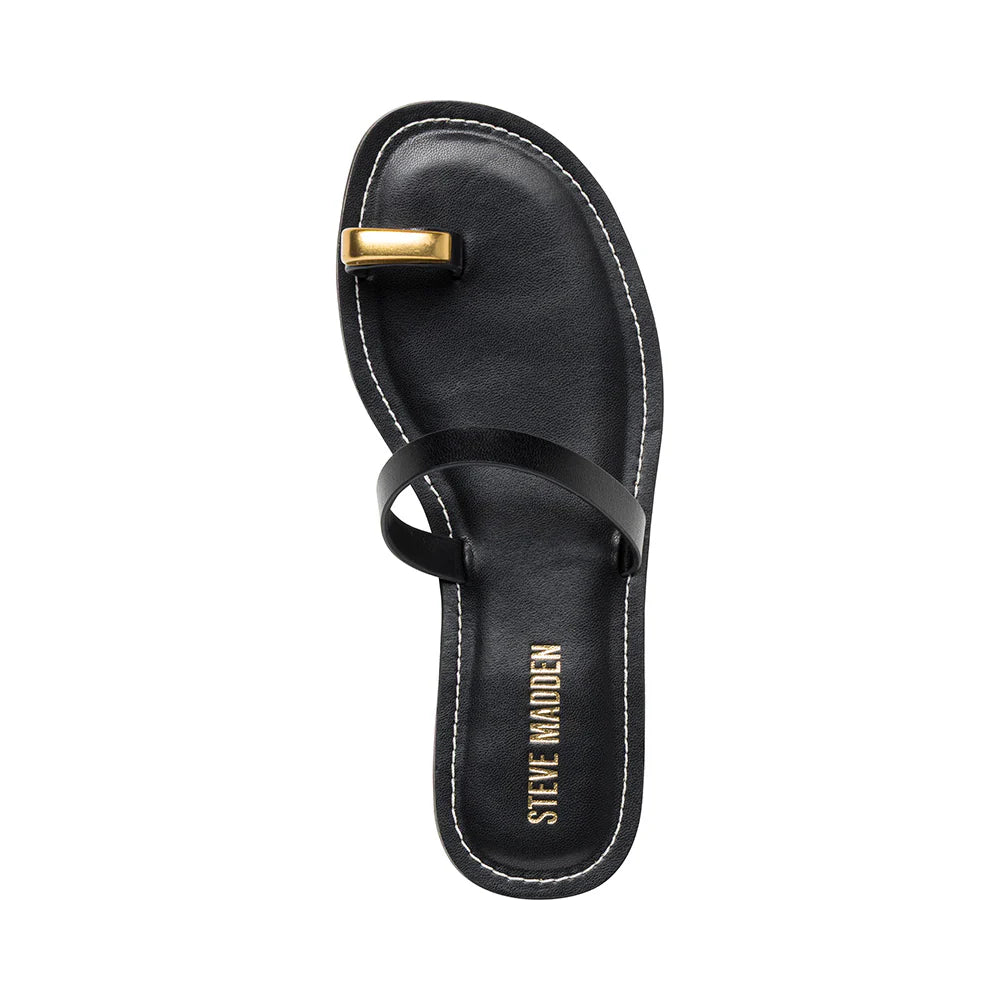 Copse Slide BLACK LEATHER