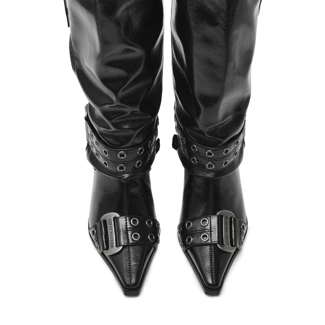 Showcaser Boot ZWART CRINKLE
