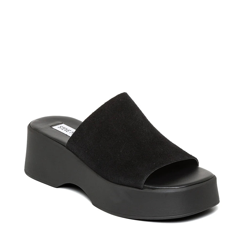 Slinky30 Sandal BLACK SUEDE