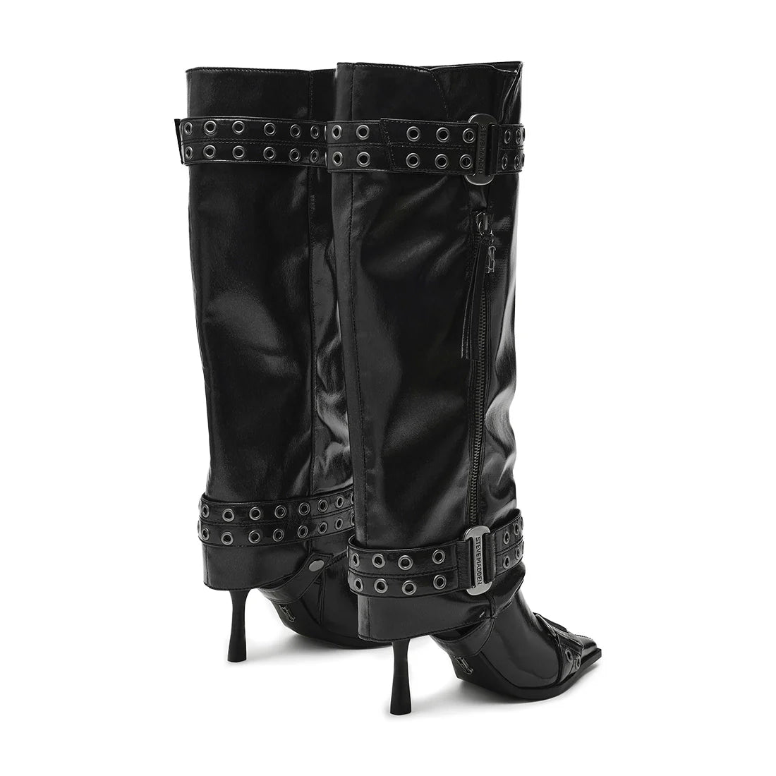 Showcaser Boot ZWART CRINKLE