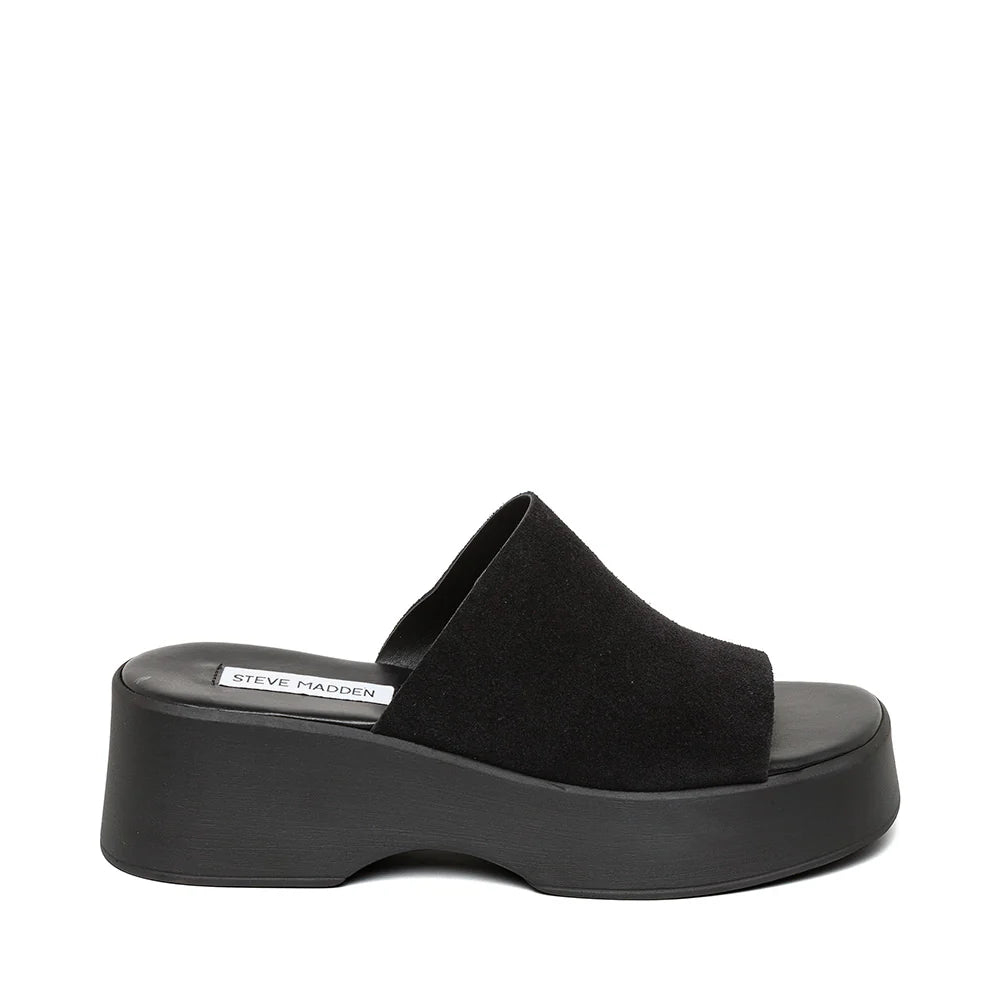 Slinky30 Sandal BLACK SUEDE