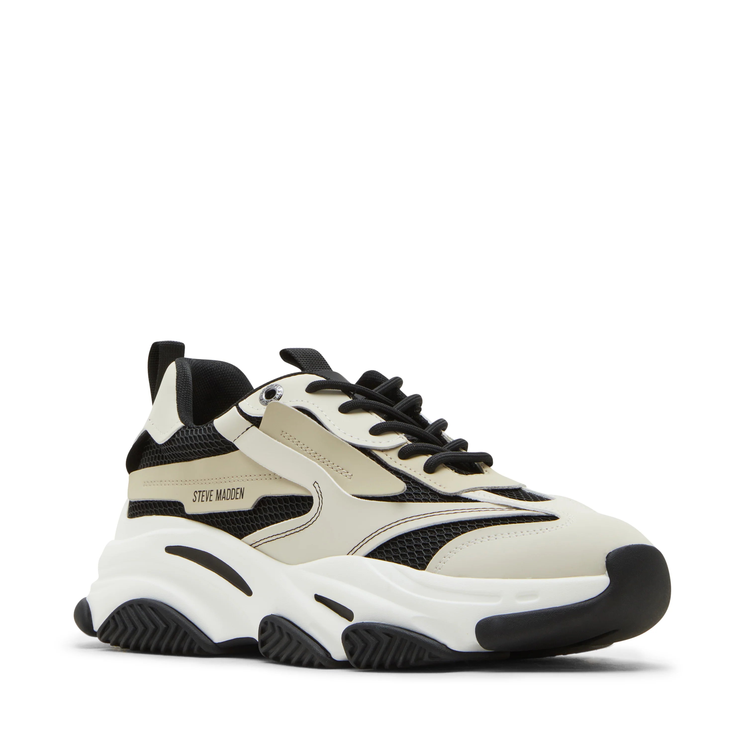 Possess-2 Sneaker ZWART/BONE