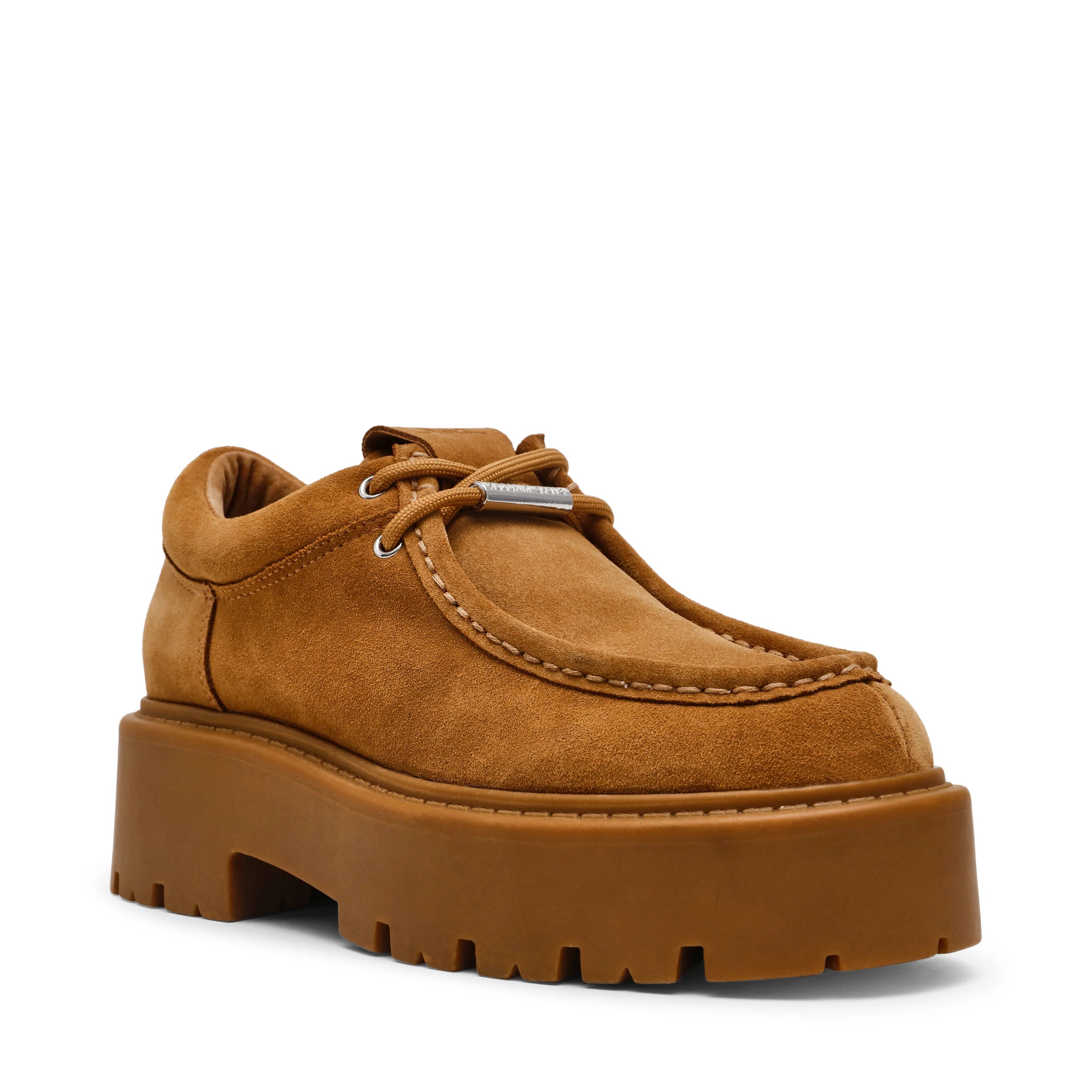 Offsetter Flat Shoe TAN SUEDE