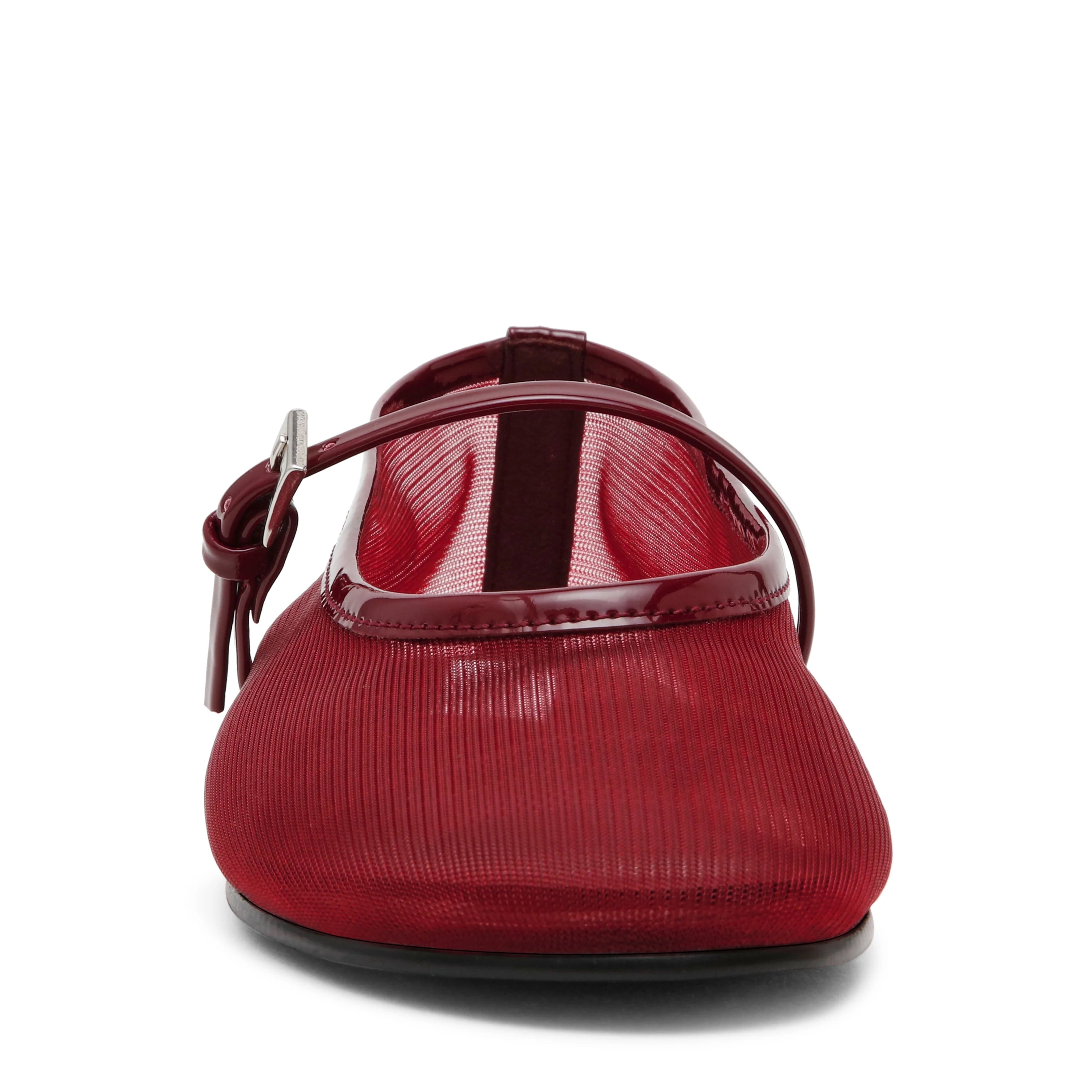 Mash Flacher Schuh KIRSCHROT