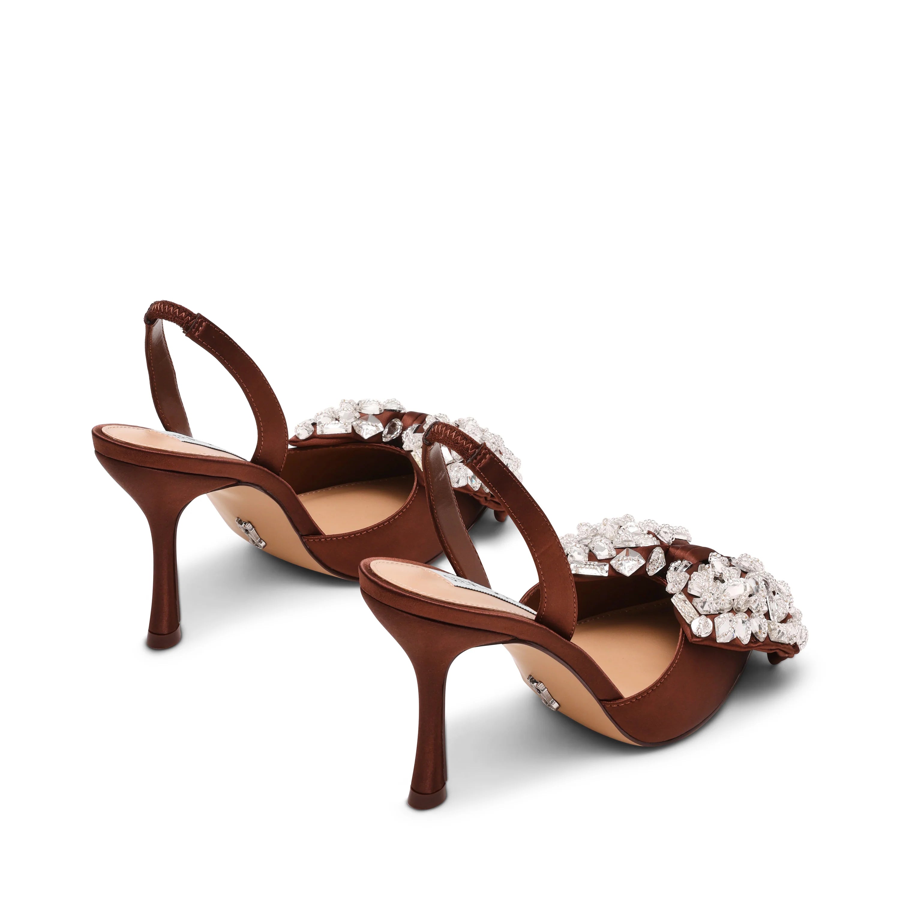 Lovie Pumps BRN SATIN