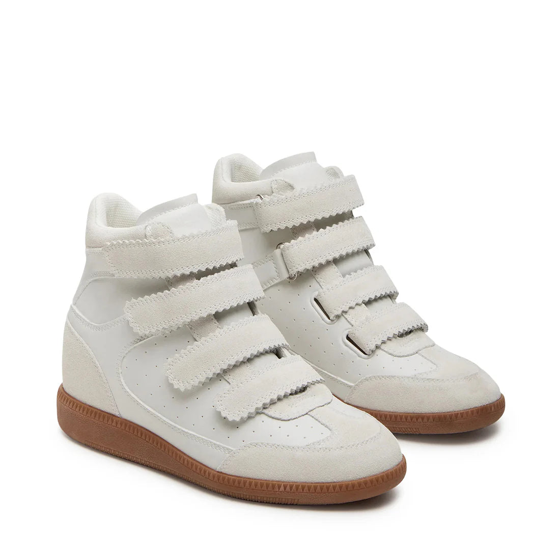 Mustang Sneaker WIT SUÈDE
