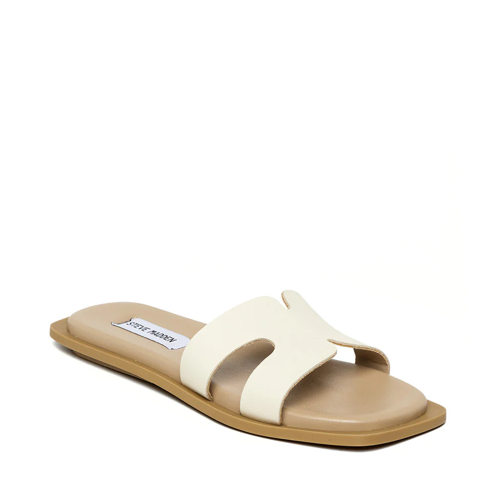 Sofia Slide BONE LEATHER