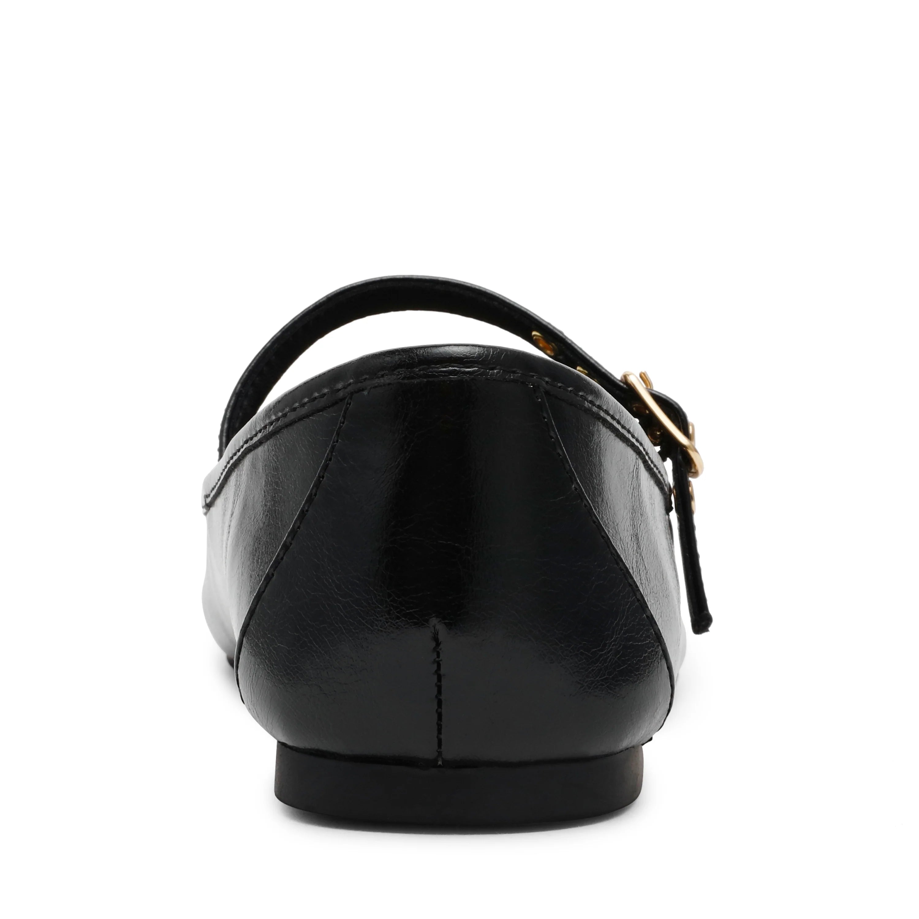 Flacher Schuh Ceece SCHWARZ