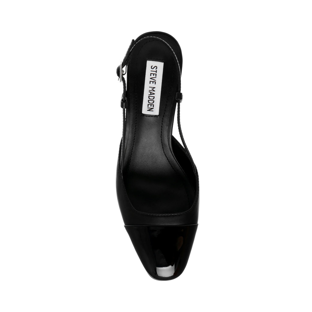 Zeina Pump BLACK LEATHER