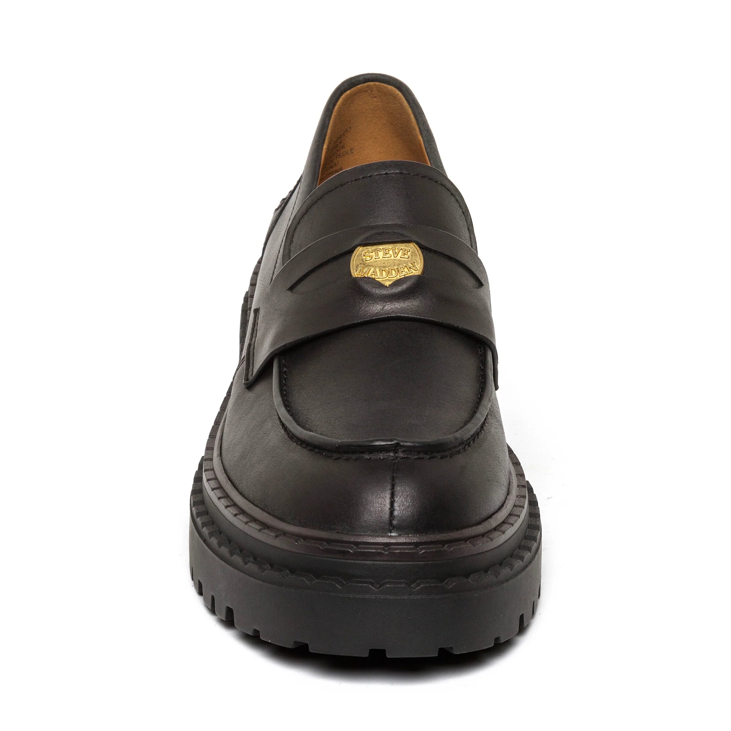 Pursuit platte schoen zwart leer