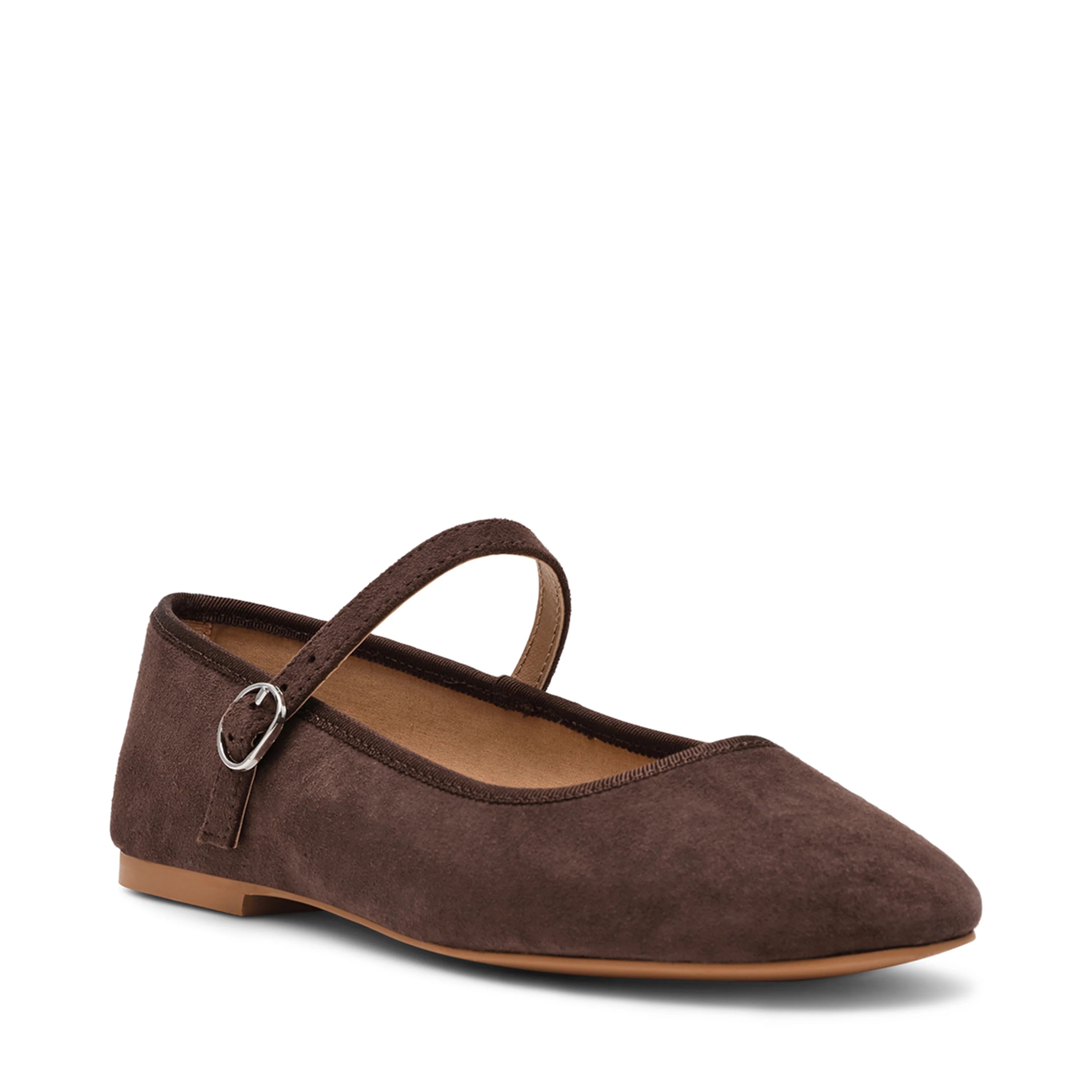 Vinetta platte schoen GND COFFEE SUE