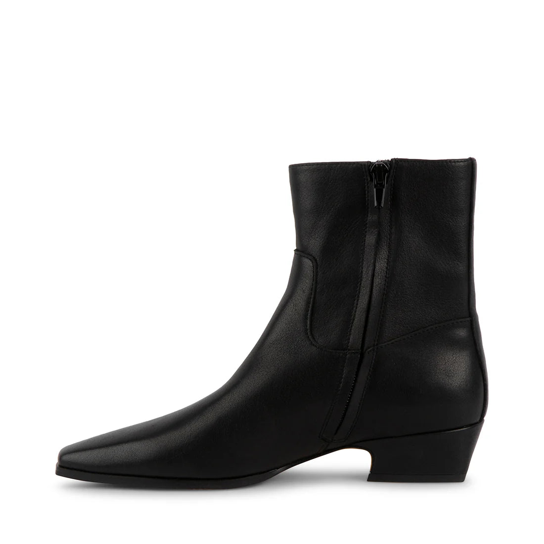 Dusty Bootie BLACK LEATHER