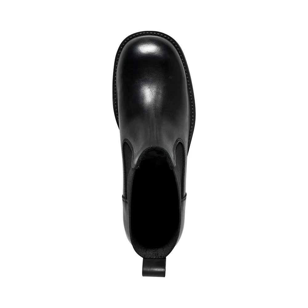 Zahrine Bootie SCHWARZES LEDER