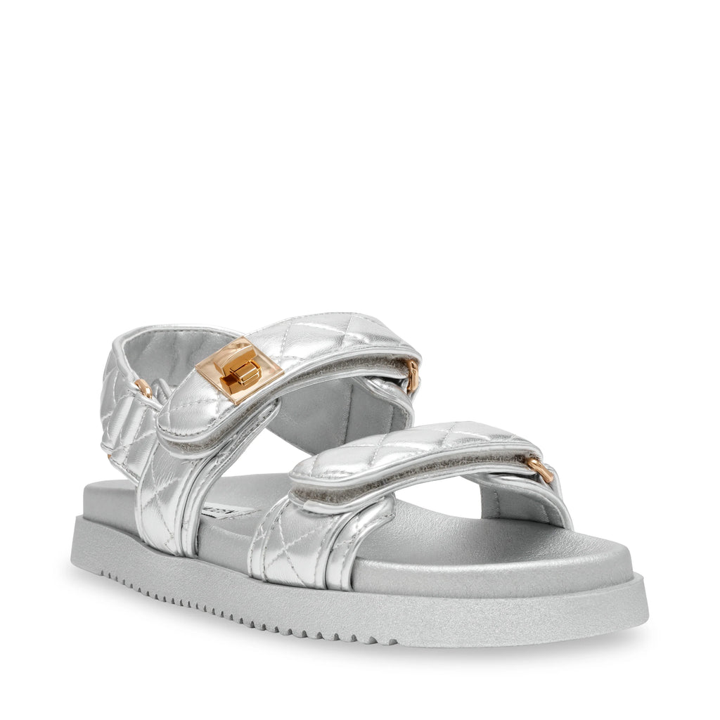 Mona-Q Sandal SILVER COIN