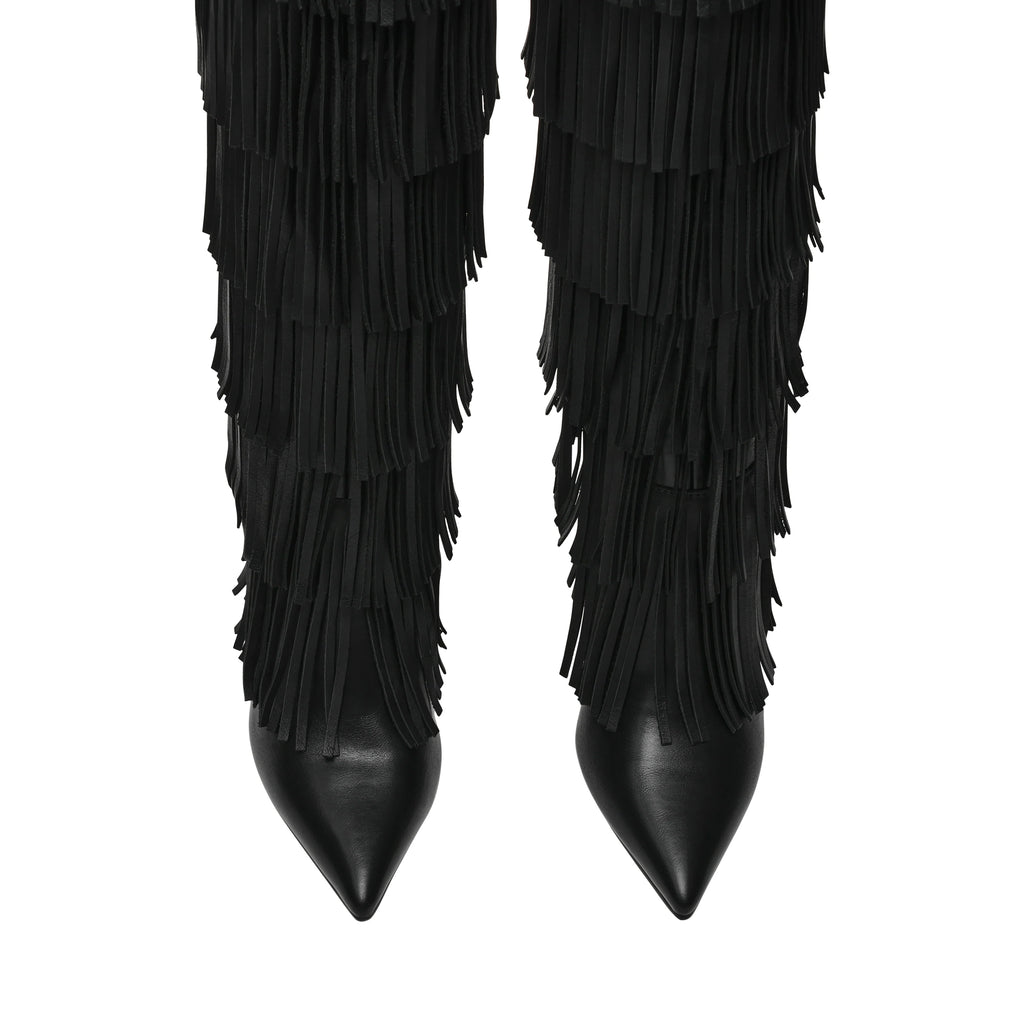 Wanderlust Stiefel SCHWARZES LEDER