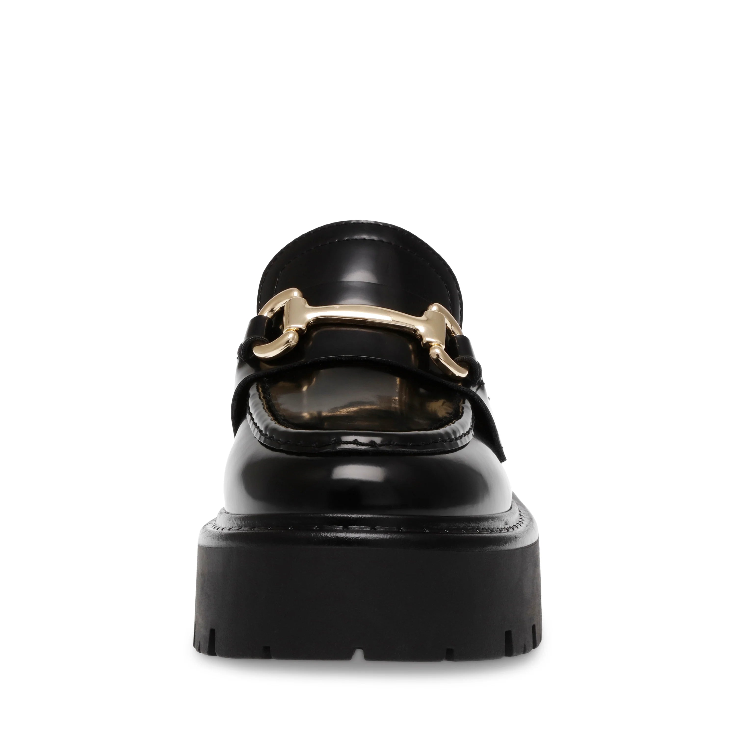Occupy Flat Shoe Zwart Actie Leder