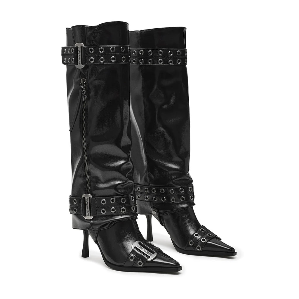 Showcaser Boot ZWART CRINKLE