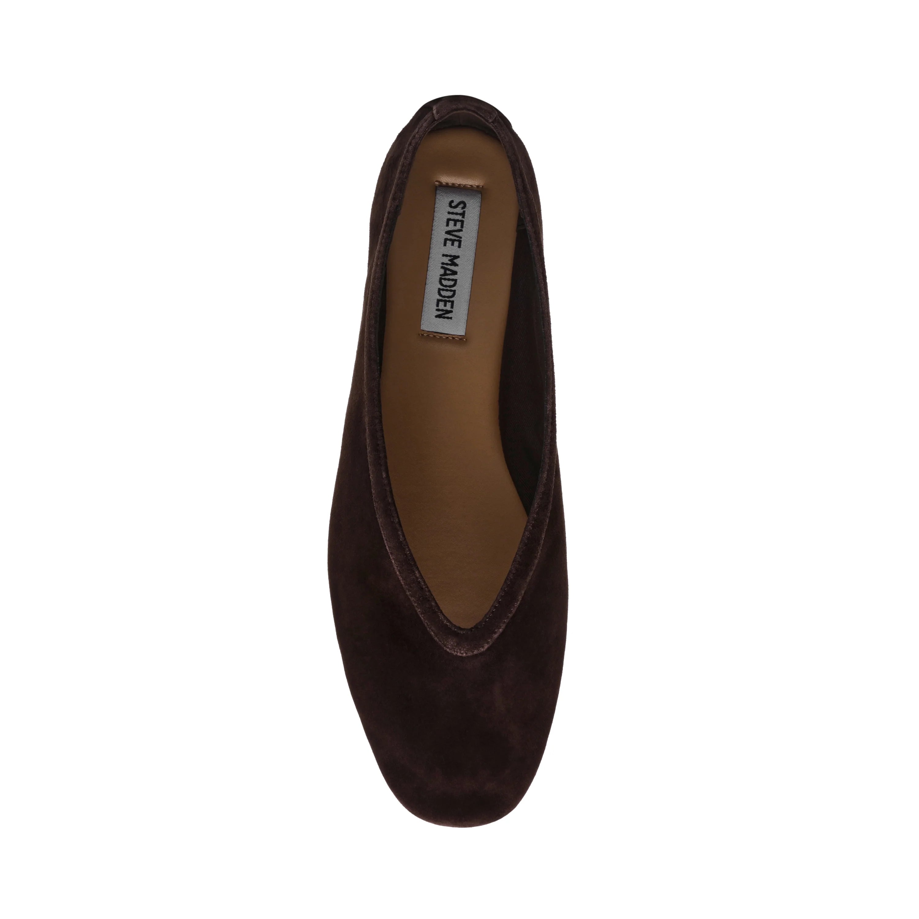 Flacher Schuh Leni BRAUNES WILDLEDER