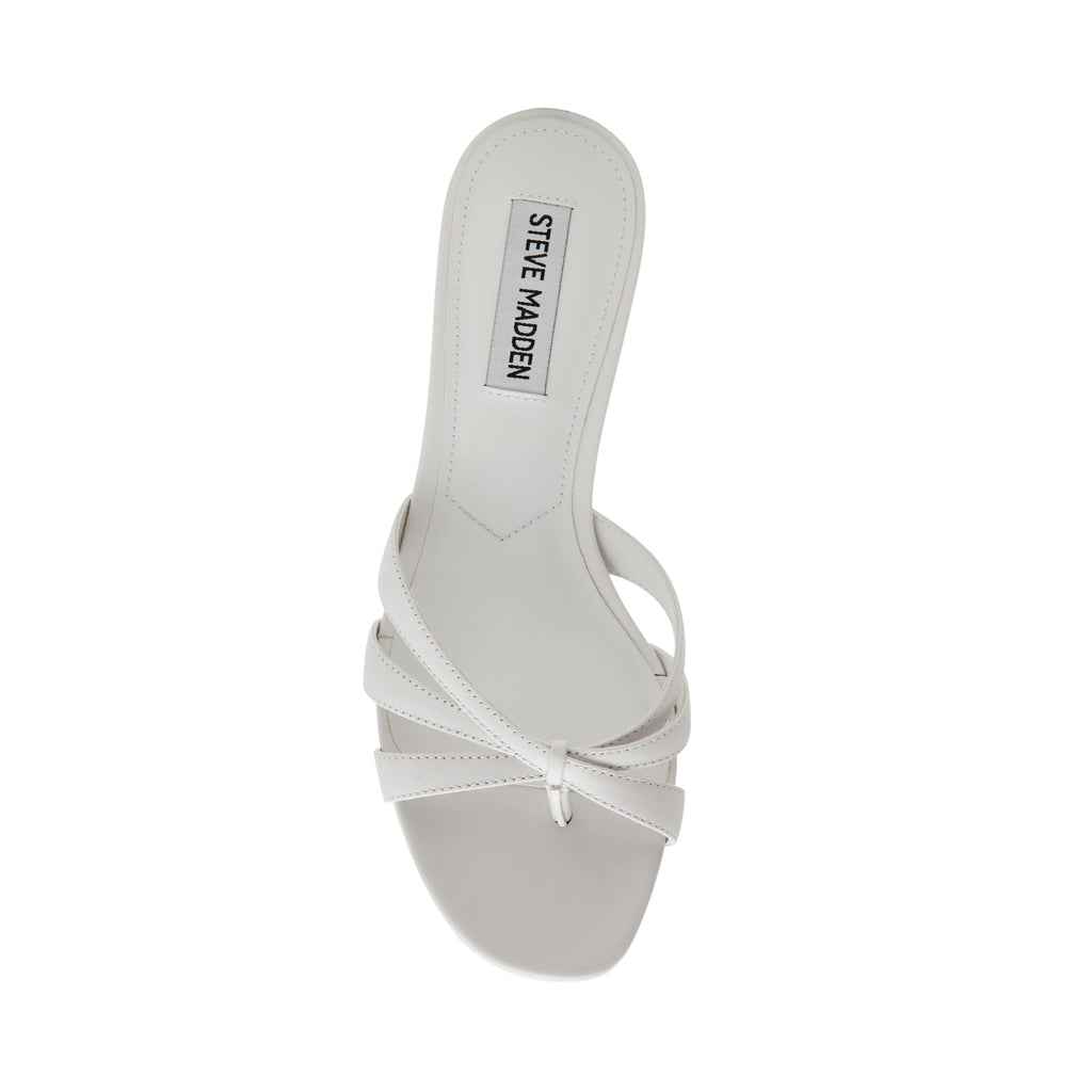 Cary Sandal WHITE LEATHER