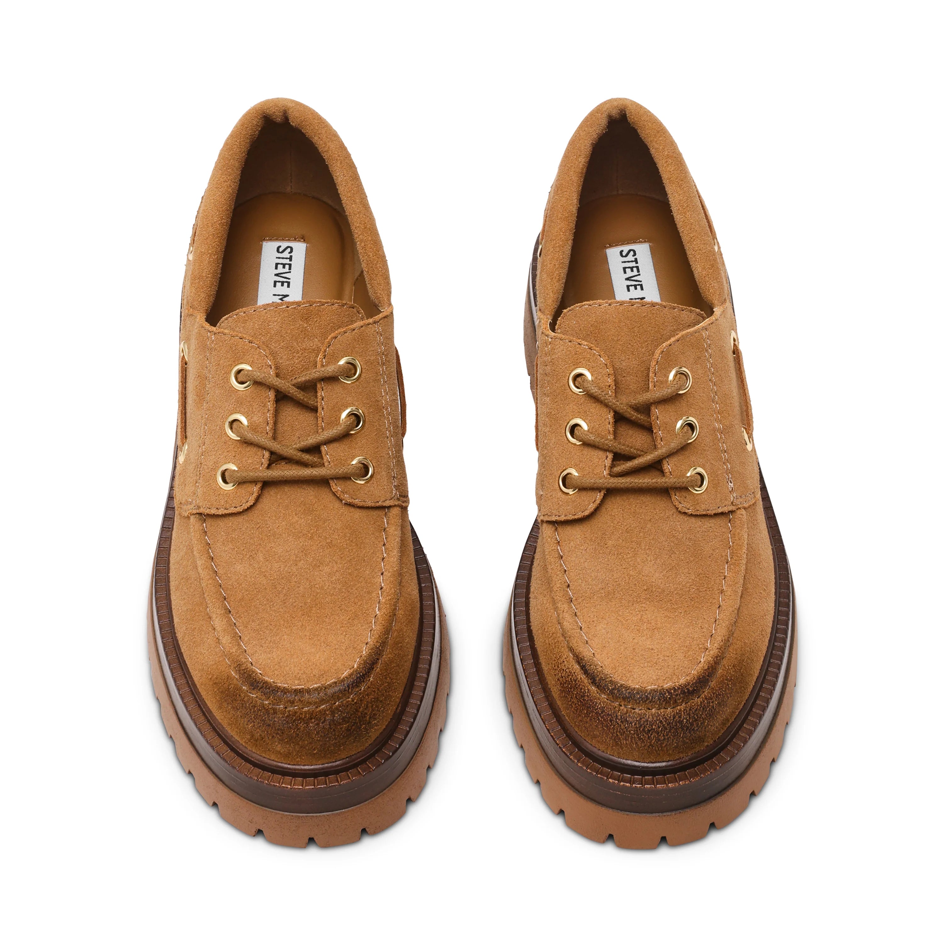 Detroit Flat Shoe TAUPE Wildleder