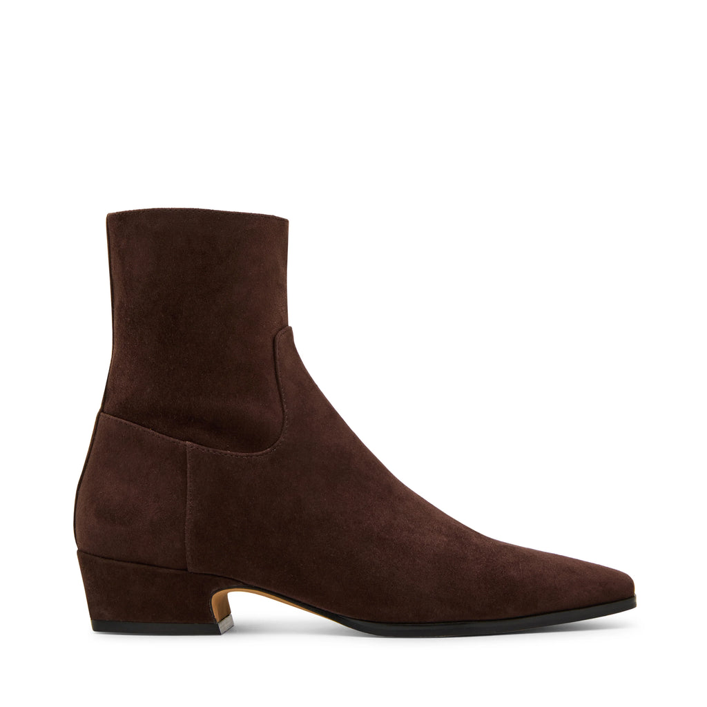 Dusty Bootie CHOCOLADEBRUIN SUÈDE