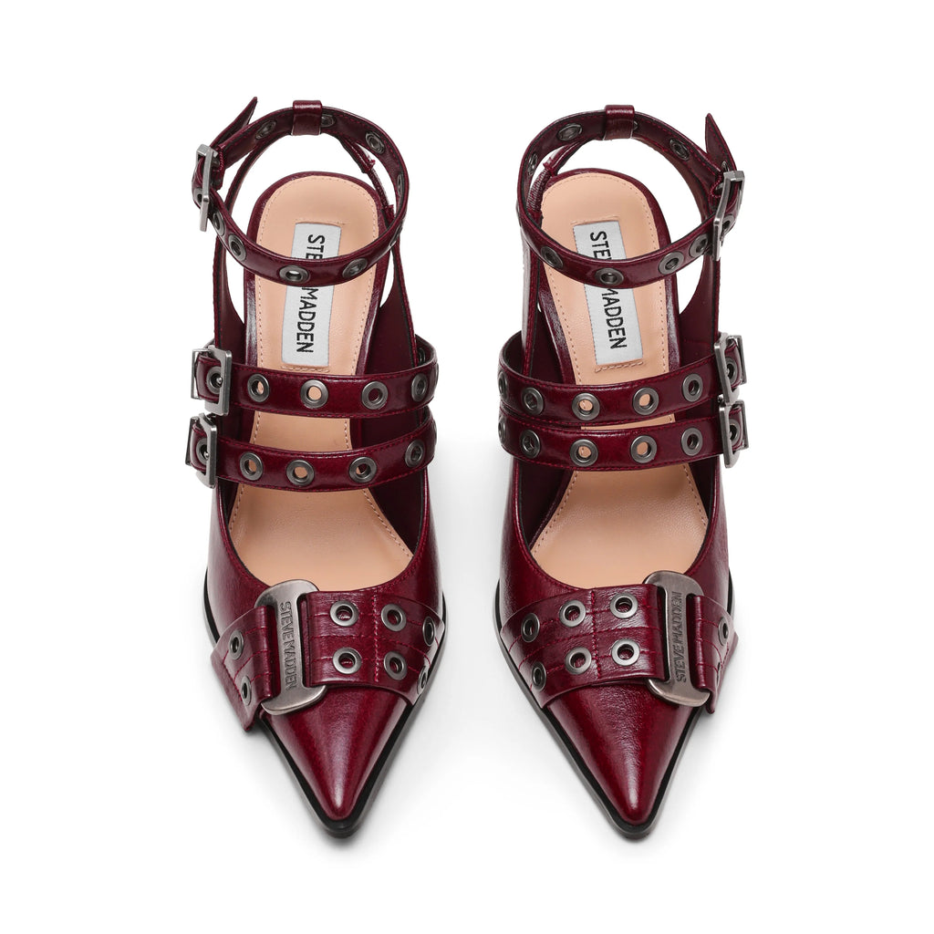 Surpass Flacher Schuh DK CHERRY CRINKLE