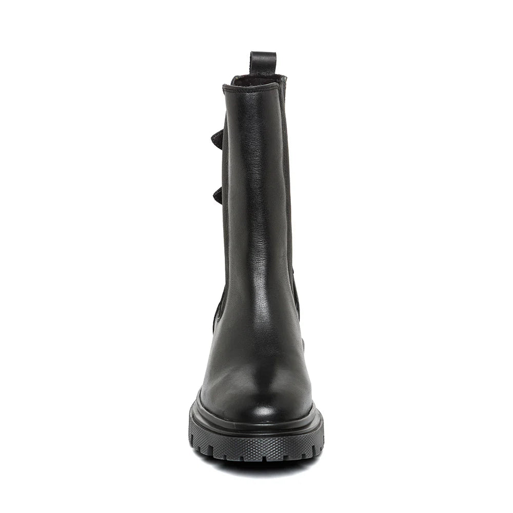 Ramy Bootie BLACK LEATHER