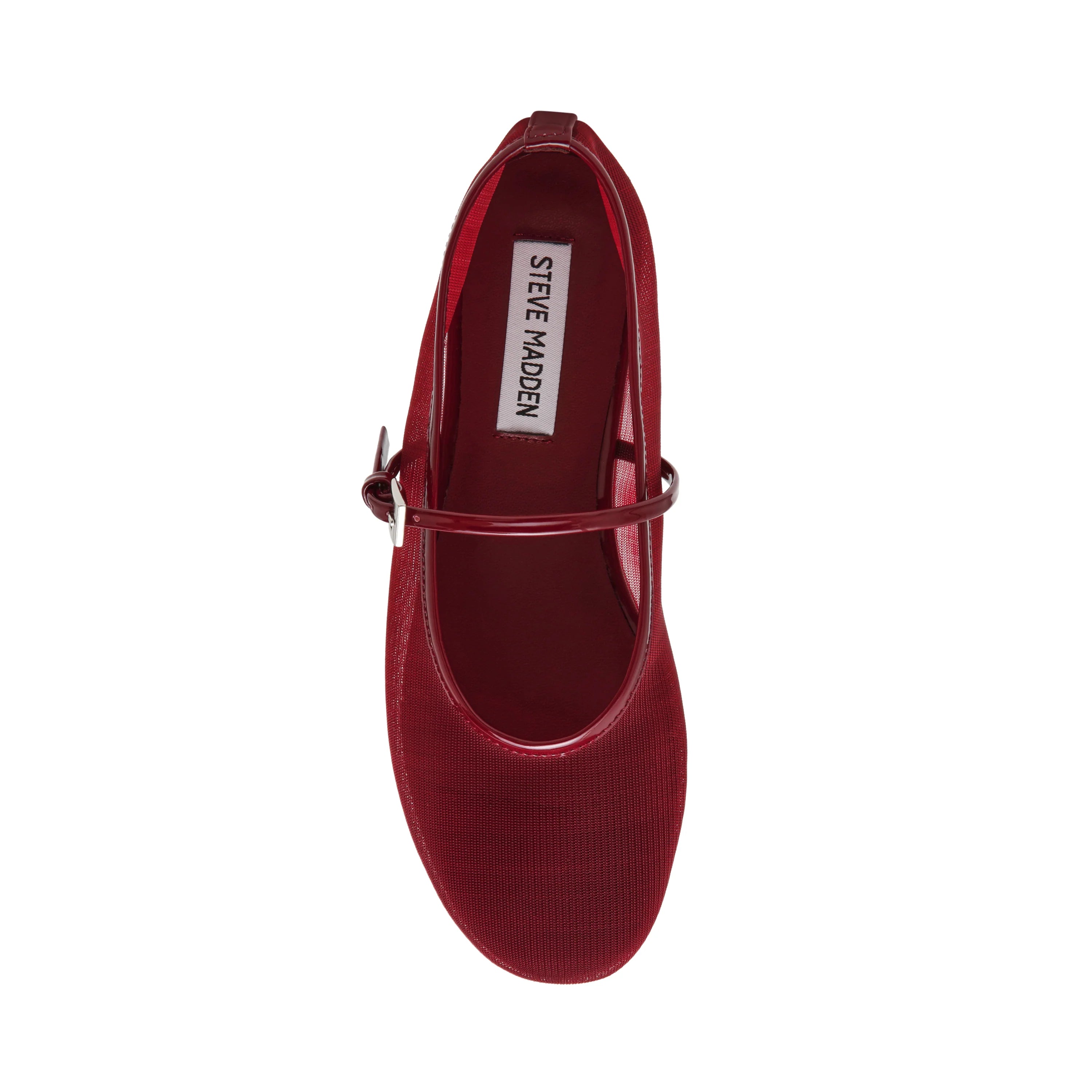 Mash Flacher Schuh KIRSCHROT