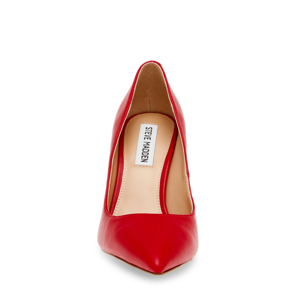 Evelyn-E Pump ROOD LEER