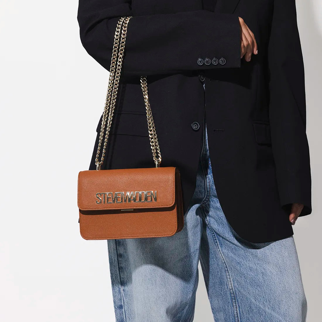 Bstakes-2 Tasche CAMEL/GOLD